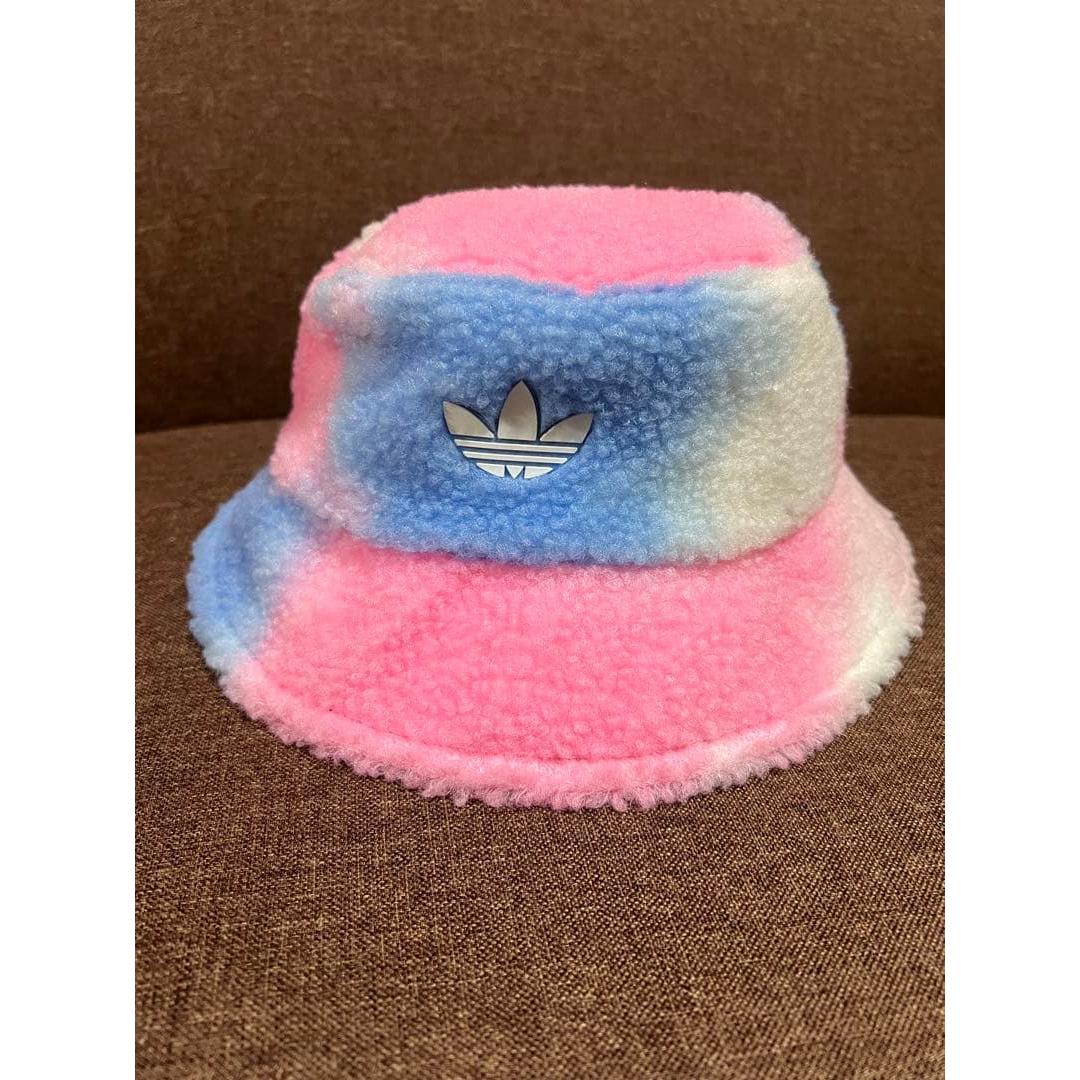 Used adidas Originals Bucket Hat Boa Pink Blue
