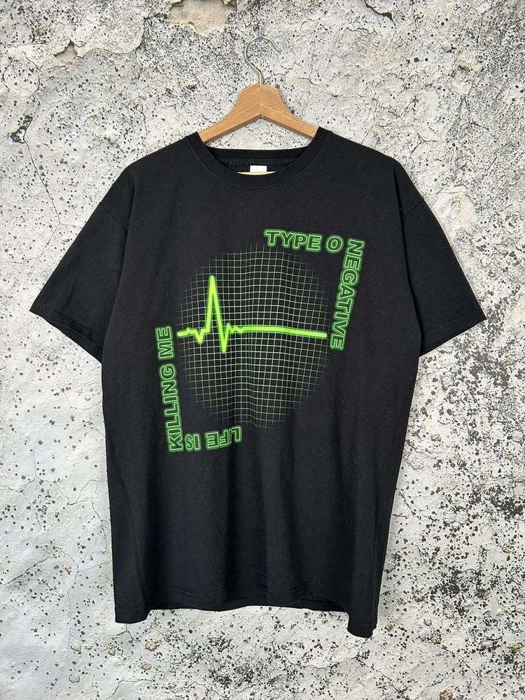 

Тип O Negative Life is Killing Me Рок-гурт Чорна Унісекс Футболка S-5XL KH11225 Унісекс Футболка XXXL