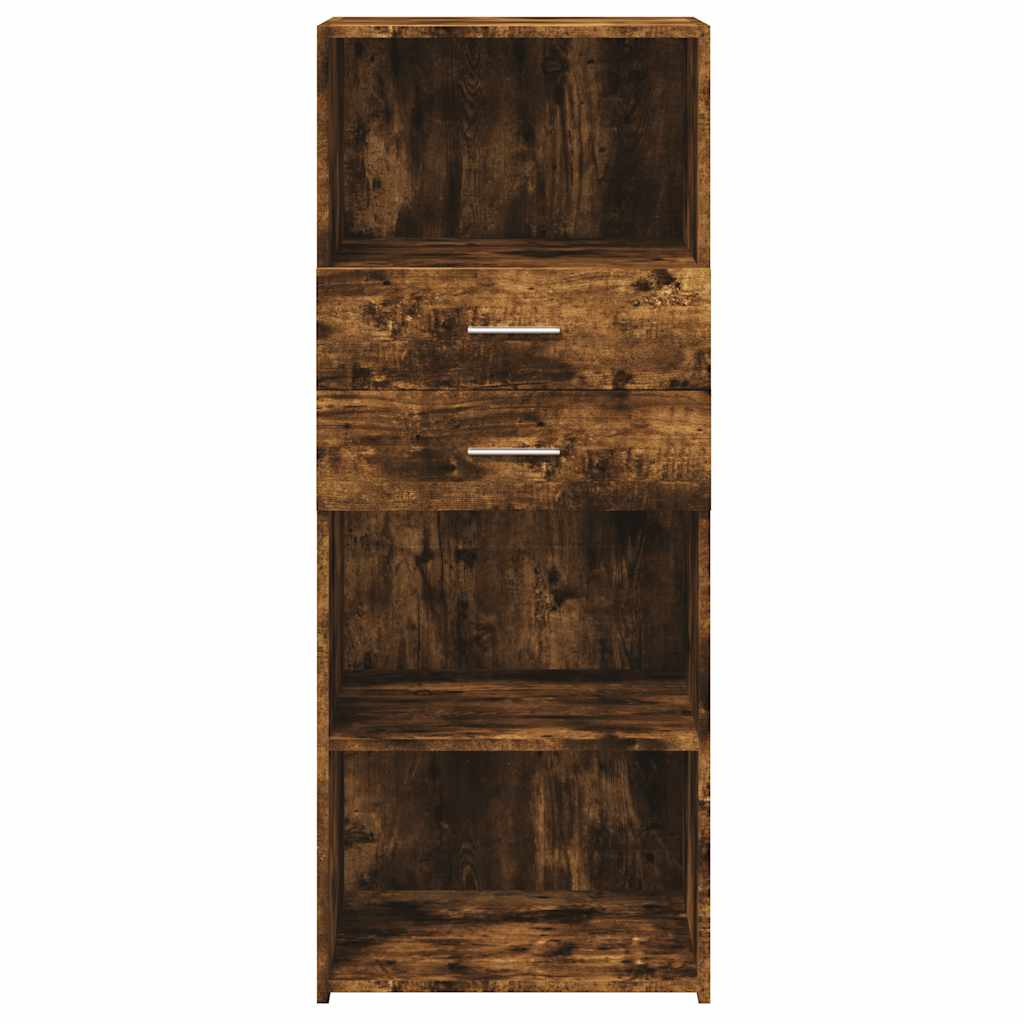 Highboard Smoked Oak 50 x 42.5 x 124 cm Wood Based Material