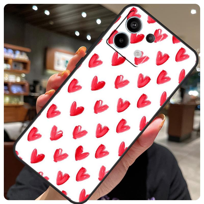 Heart Cartoon Girls Case For Xiaomi Redmi Note 14 10 11 12 13 15 Pro Plus Cover For Redmi 15 15C 14C 10C 12C 13C