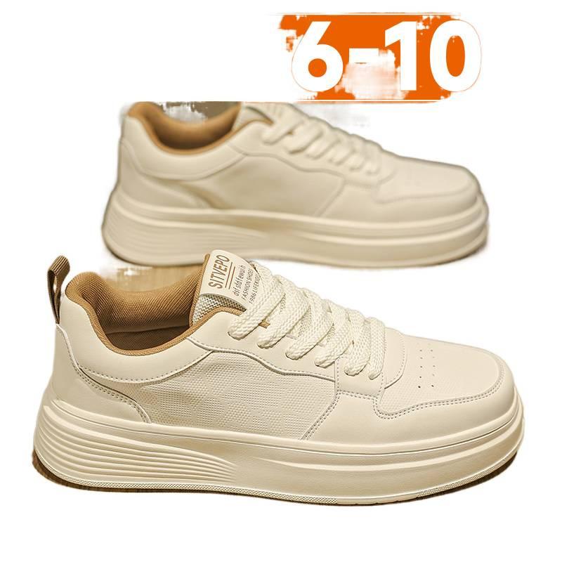 New summer thick-soled invisible inner height increase leisure sports small white board shoes tide