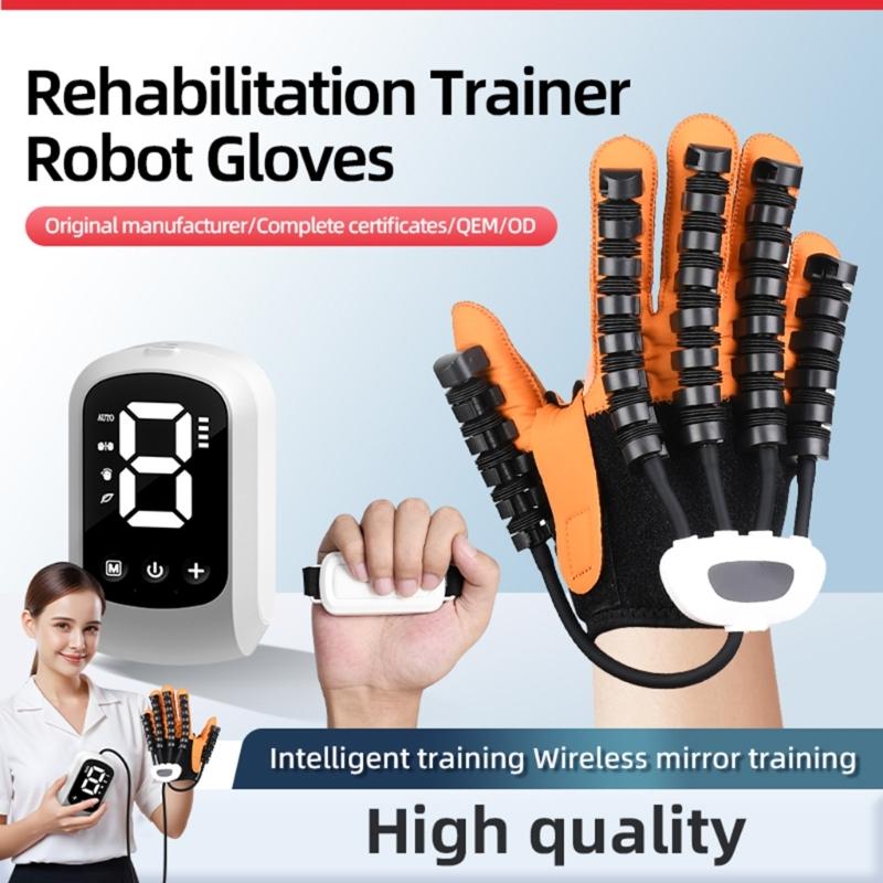 Gants Robotiques de Rééducation pour Patient Hémiplégique Rééducation Physique, Entraînement Récupération Fonctionnelle des Doigts et de la Main
