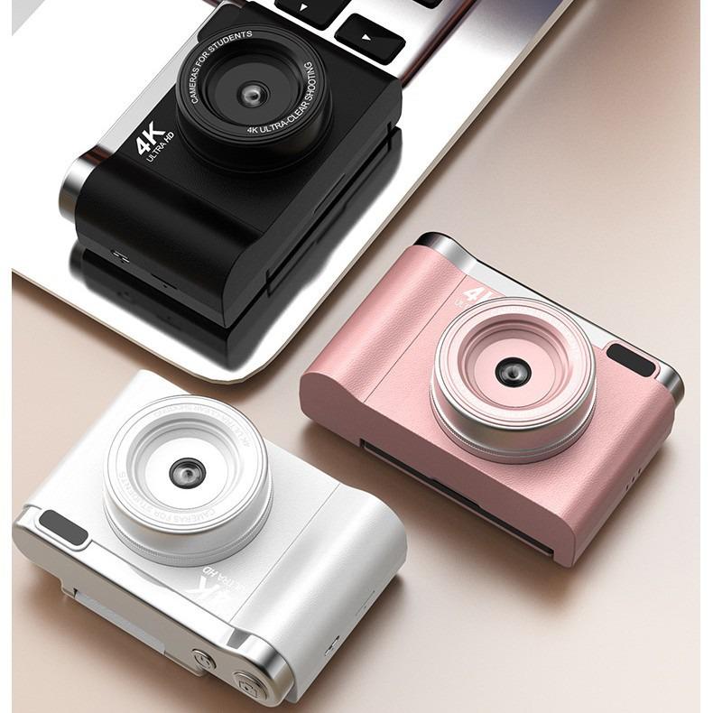 HD Retro CCD Flip Screen Digital Vlog Camera for Students