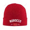 Knitted Hat Unisex Morocco EST Independence Day For Unisex Women Boys Winter Autumn Beanie Cap Warm Bonnet