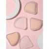 1pcs Portable Triangle Shape Makeup Sponge Holders, Transparent Plastic Makeup Case For Travel, Outdoor, Dustproof, Makeup Blender Powder Puff Box
