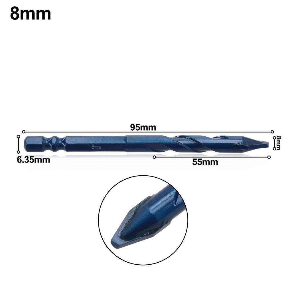 Carbide Drill Bits Wall Glass Wood Metal Drill Dry Or Wet Drilling
