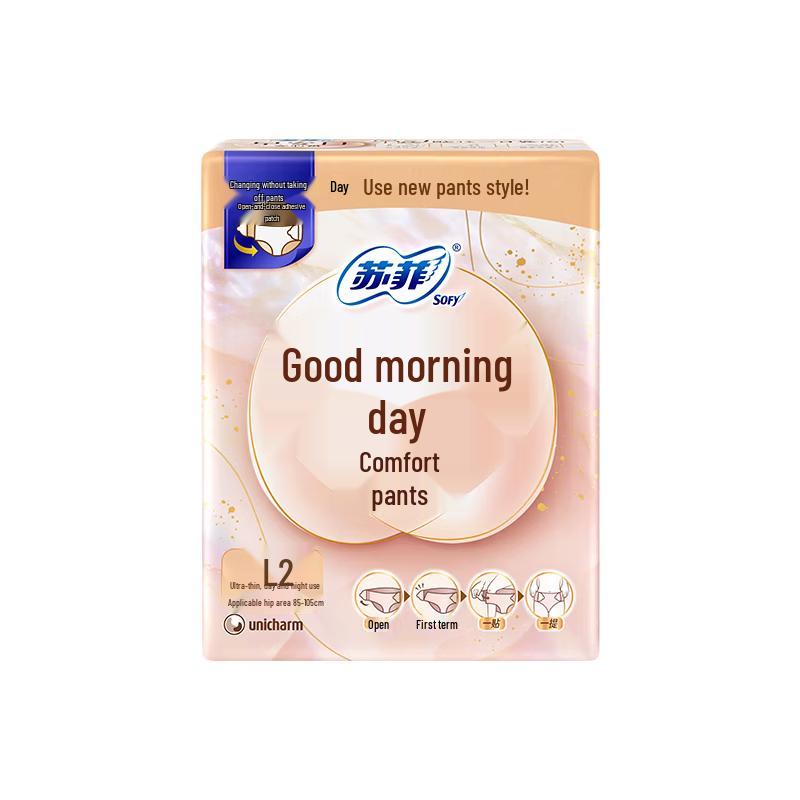 

Sofy Early Morning Sanitary Pants L-Size