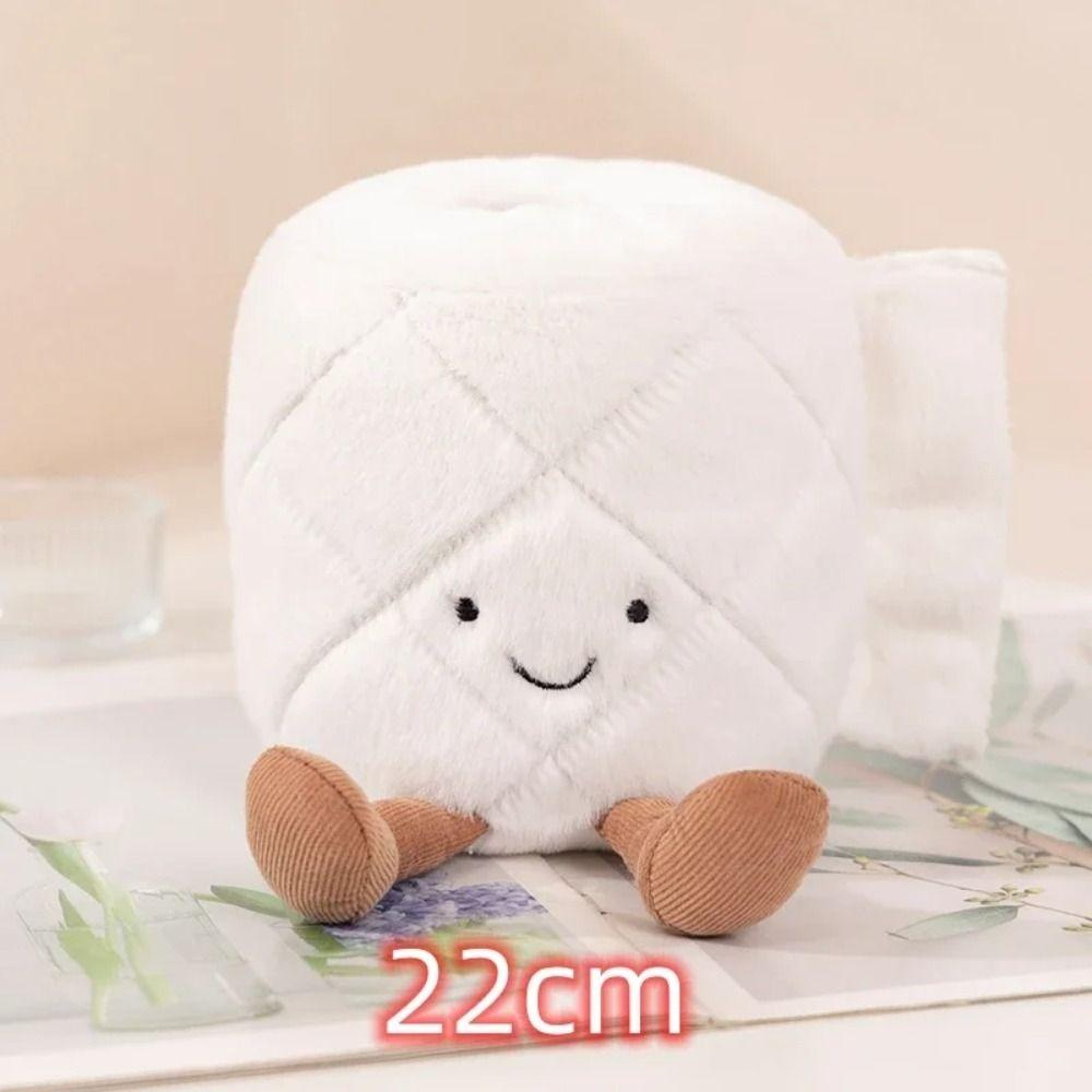 Cloth Doll POOP Roll Paper Plush Toys Toilet Cleaner Funny Toilet Doll  Birthday Gift