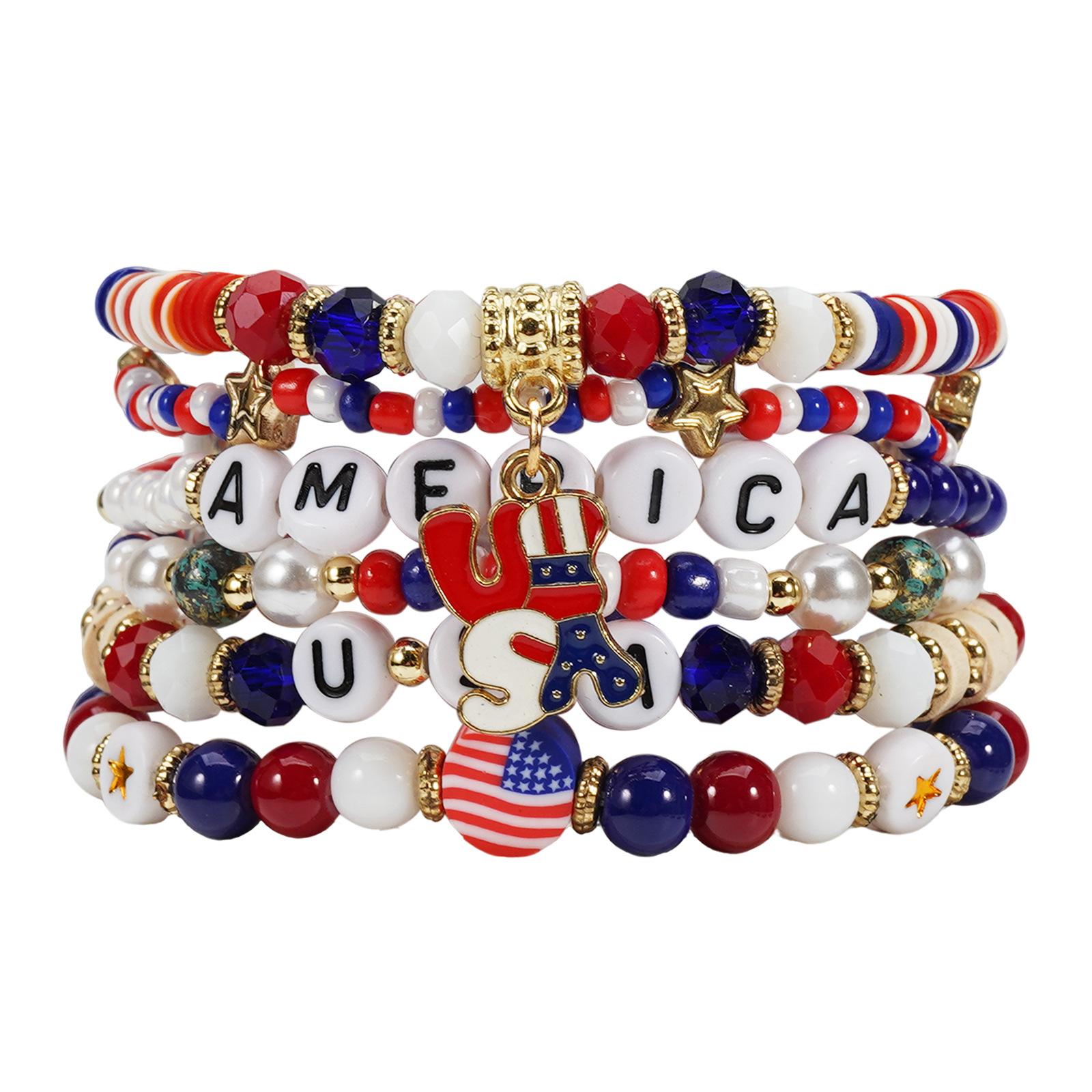 JYL TS Bracelet Bohemian Christmas  Snowman Tree Beads Ignites Joy Style 4 персидский зеленый