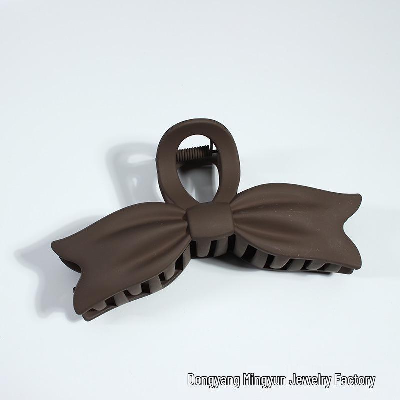 Frosted Large Shark Claw Hair Clip for Women's Updo