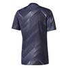 Adidas Training Striped Short Sleeve Soccer Jersey Men Tops BR3719