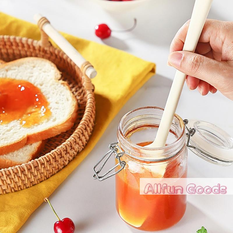 [TG835]Silicone Jar Spatula Multi Purpose Spreader For Jar Peanut Butter Jelly Chocolate Spreader Mixing Scraper