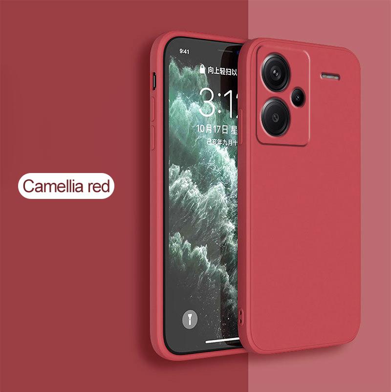 Für Redmi Note 13 Pro Plus Hülle Quadratische Flüssigsilikon Handyhülle Für Xiaomi Redmi Note 13 Note13 Pro Note13Pro Plus Weiche Rückseite