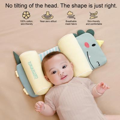 Newborn Baby Pillows Infant Head Shaping Pillow Breathable Infant Headrest Pillow for All Seasons Bedding