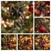 Set de Ornamente de Crăciun Krampus: Pandantive Copac Acrilice