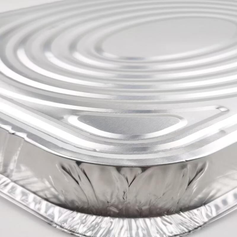 Disposable Rectangular Aluminum Foil Takeaway Box
