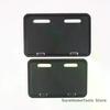 1Pcs Universal Electric Bicycle Stainless Steel License Plate Holder Frame Anti-theft Protective Cover Motorcycle License Plate