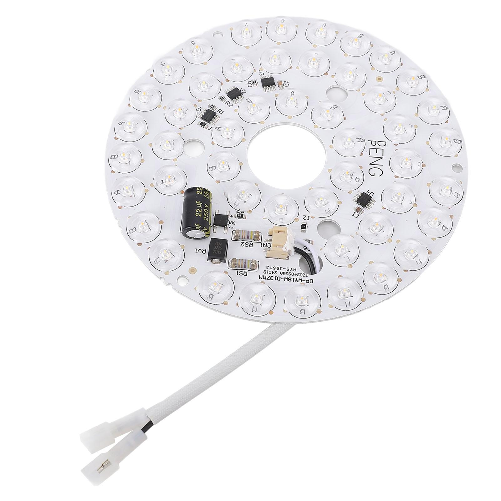 

LED Ceiling Fan Light Board 3 Color Temperatures Dimmable Memory Function Ceiling Fan Light Panel