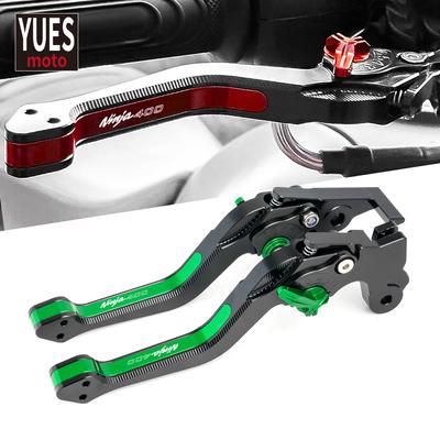 Brake Lever For Kawasaki NINJA400 NINJA 400 EX400 2018   Motorcycle CNC Aluminum Accessories Brakes Clutch Levers