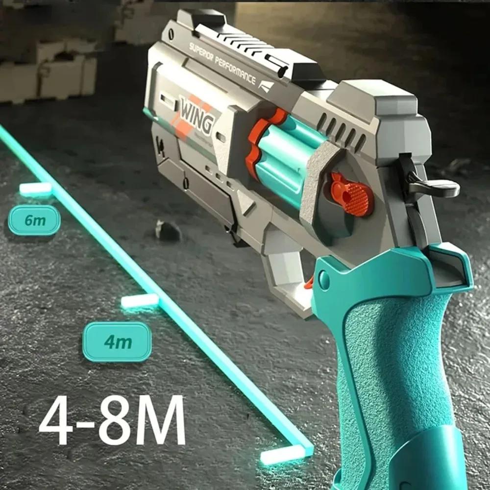 High-Quality Soft High-Quality Bullets High-Quality Revolver High-Quality Guns High-Quality Toy High-Quality Rapid High-Quality Deformation