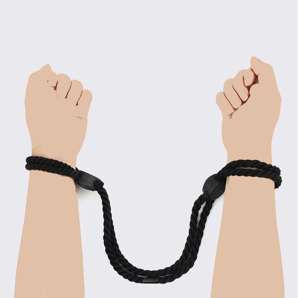 Soft Cotton Handcuffs Couple Hand Leg Restraint Cuffs Adjustable Sexope Handcuff Adult Female Bondage Gears 18+ Sex Product
