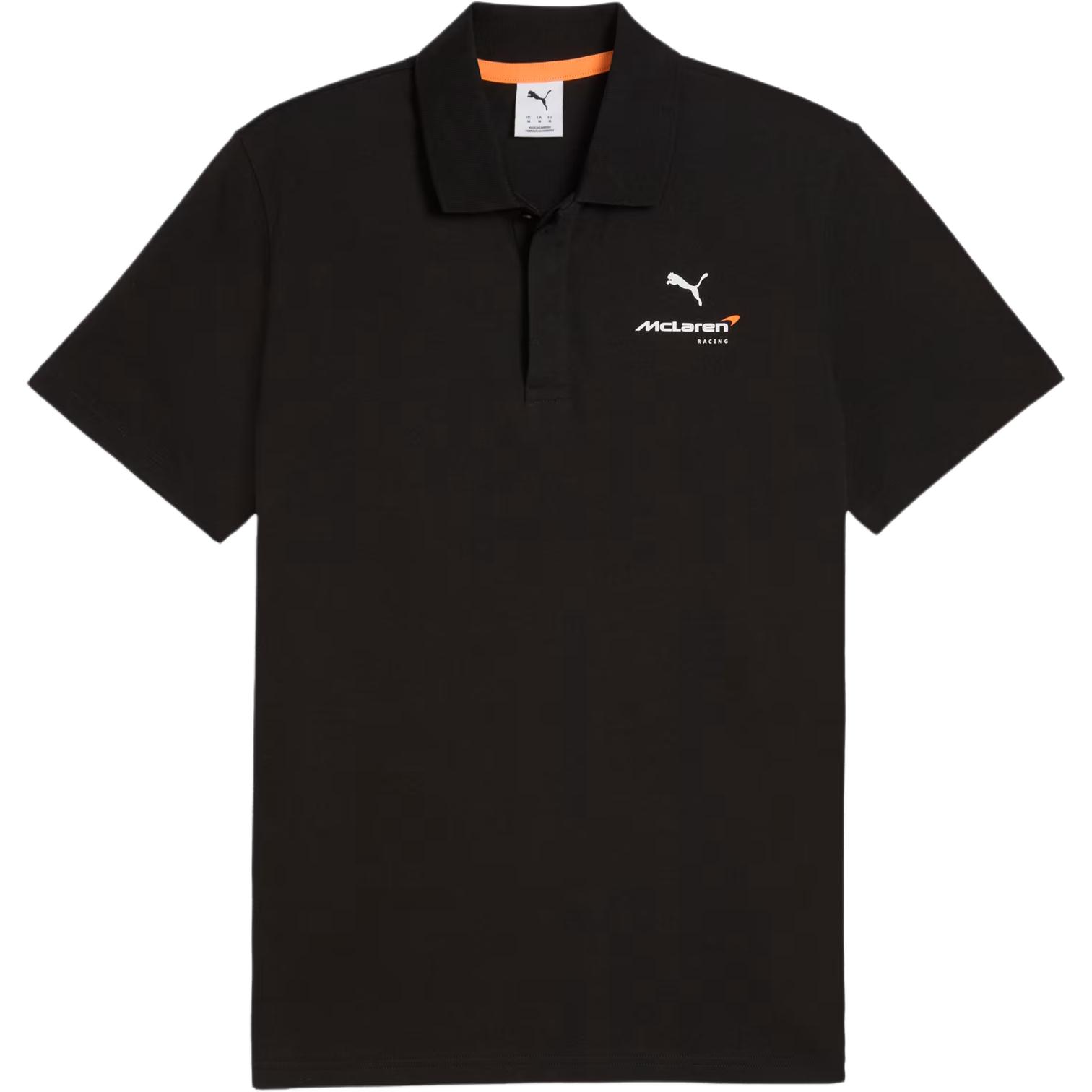 Мужская вязаная хлопковая футболка-поло Puma X McLaren Racing F1 поло 637450-01 M