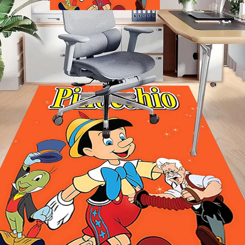 Pinocchio'S Journeys Through Adventure Carpet For Playroom Bedroom Living Room Sofa Home Decorkids Game Area Rug Nonslip Floor Mat