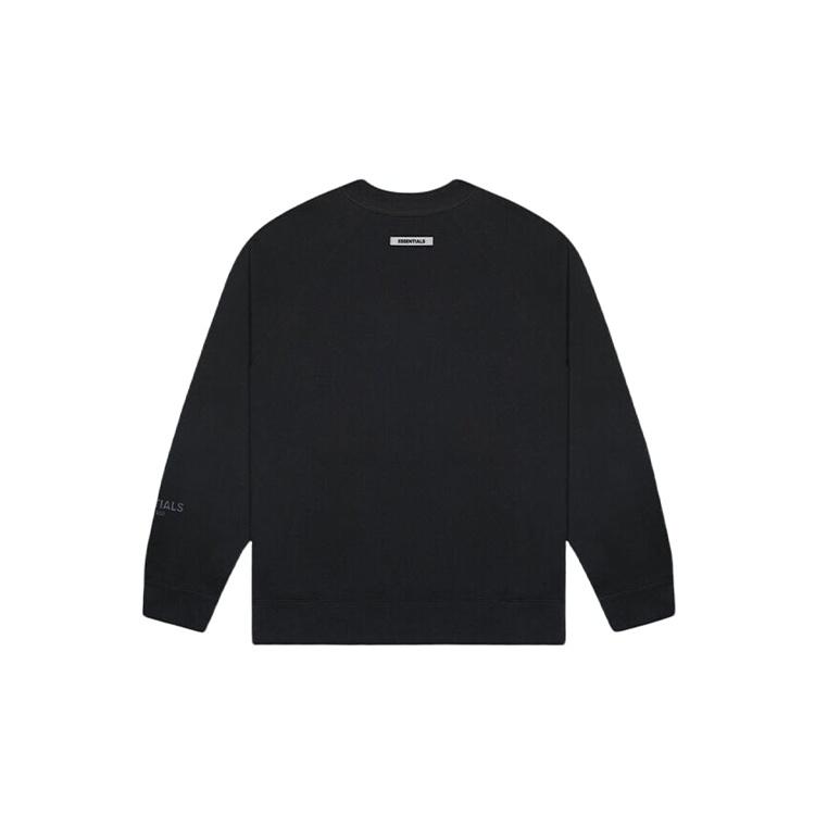 Fear of God Essentials SS20 Long Sleeve Sweatshirt 'Black' Men's FOG-SS20-295