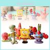 Entzückendes 6-teiliges Spongebob Schwammkopf Figurenset Perfekt für Sammler und zur Dekoration