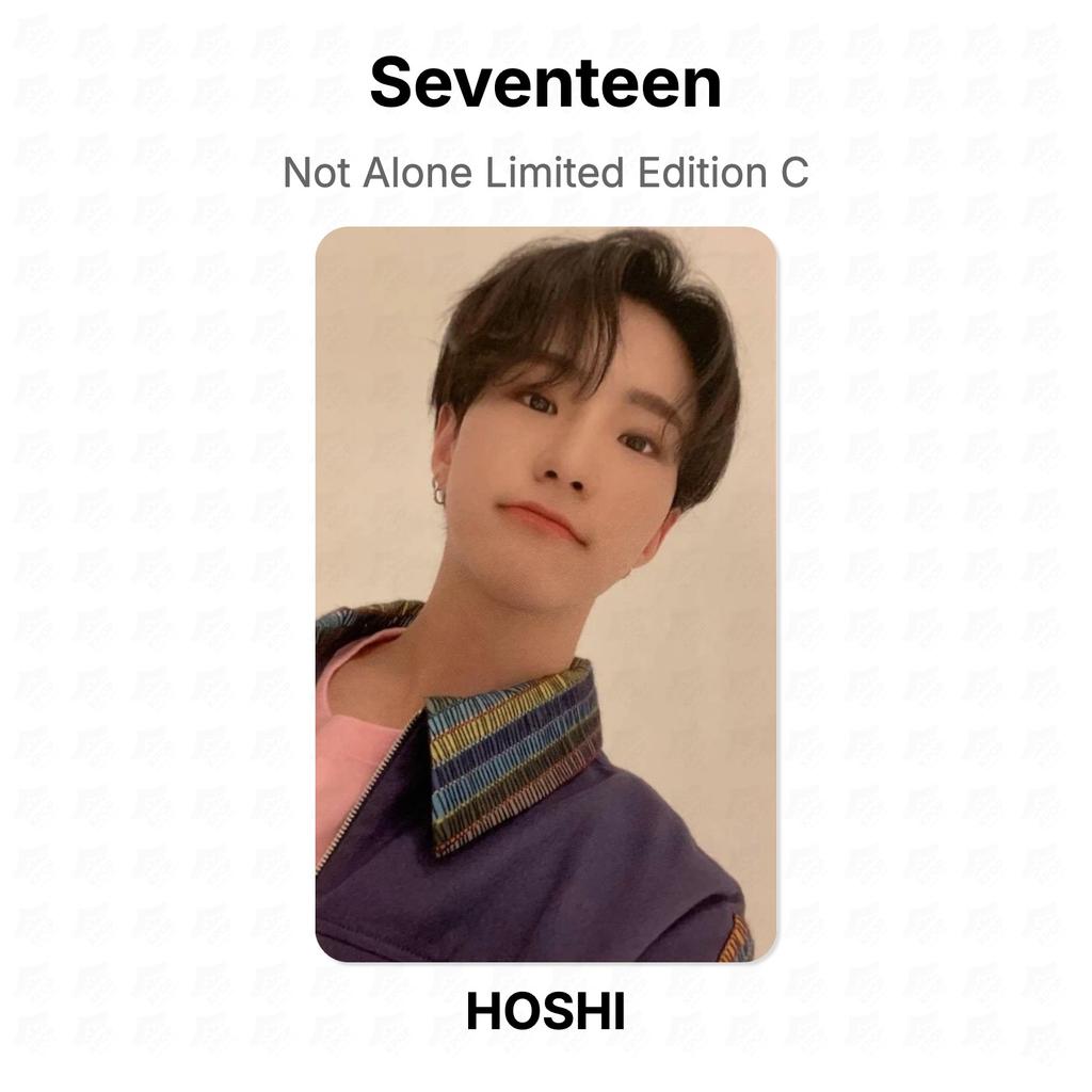 Seventeen Not Alone Limited Edition C Official Photocard