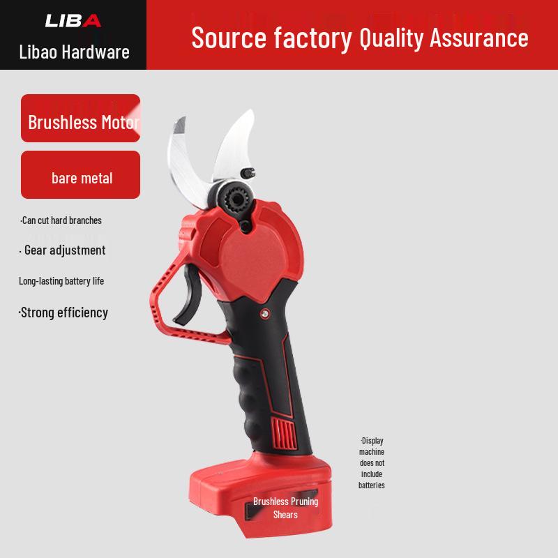 Cordless Electric Pruning Shears with Lithium Battery for Outdoor Garden and Fruit Tree Branches