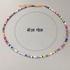 Bohemia Summer Classic Multicolor Rice Bead Chain Pendant Necklace for Women Fashion Charn Beach Collar Jewelry Gift Wholesale