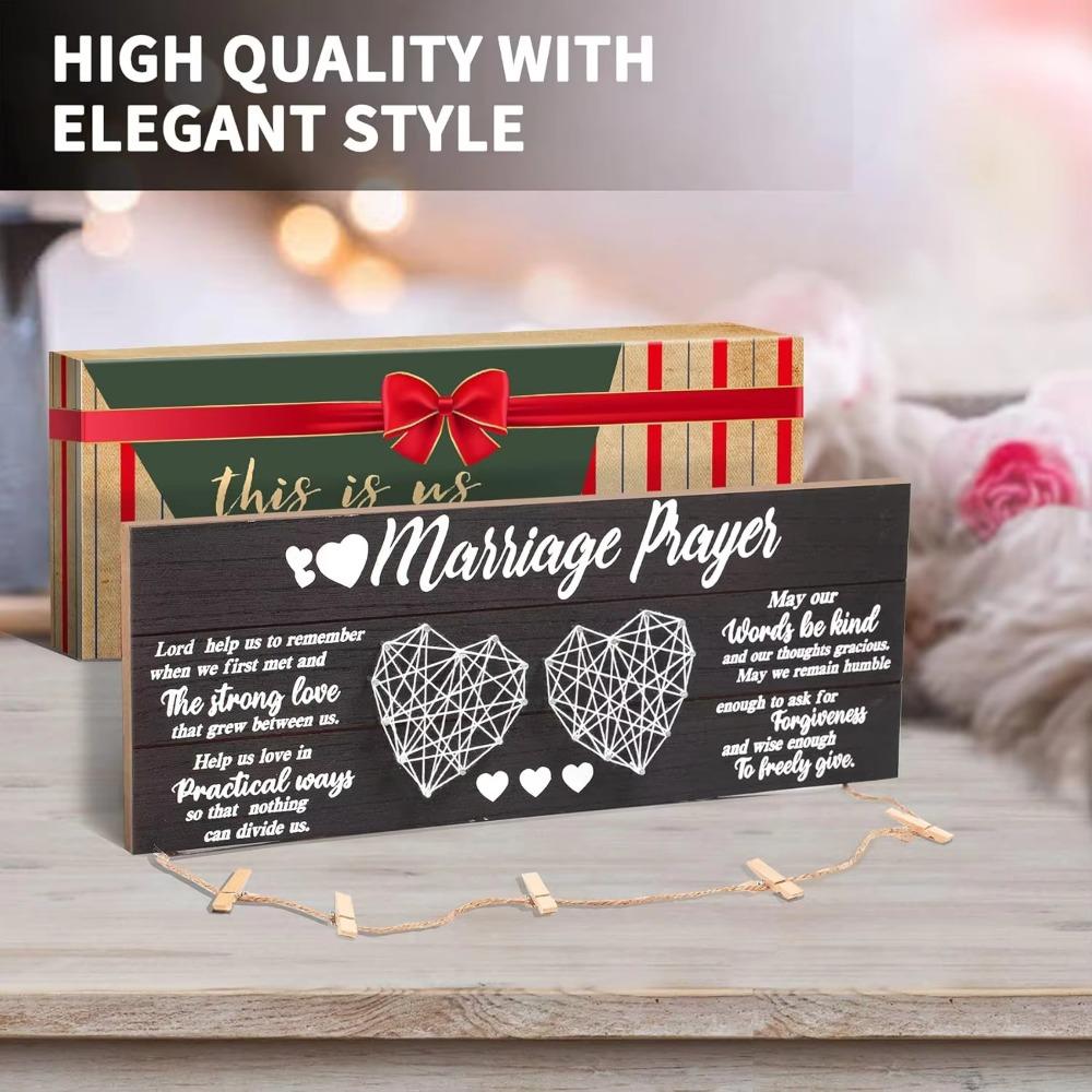 1 Set Exquisite Hanging Photo Folder DIY Wedding Wall Pendant  Valentine's Holiday