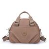 Women's Wrinkled Bag Solid Color Handbag Middle-aged Mother Bag Large Capacity Shoulder Crossbody Bag