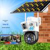 4G Dual-Lens Solar Surveillance Camera Set with Free Shipping