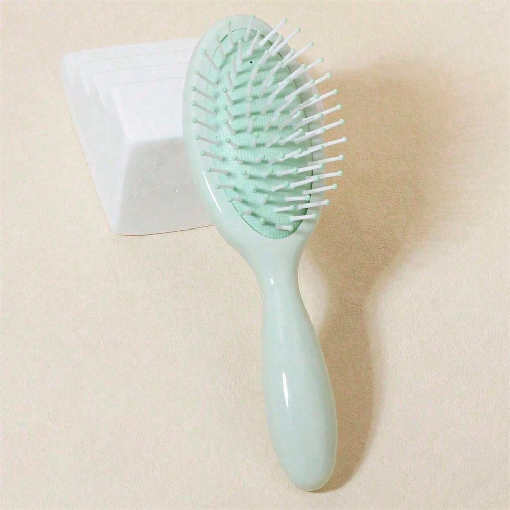 Plastic Hair Comb For Smooth Hair Without Knots Student High Appearance Level Scented Comb зелёный