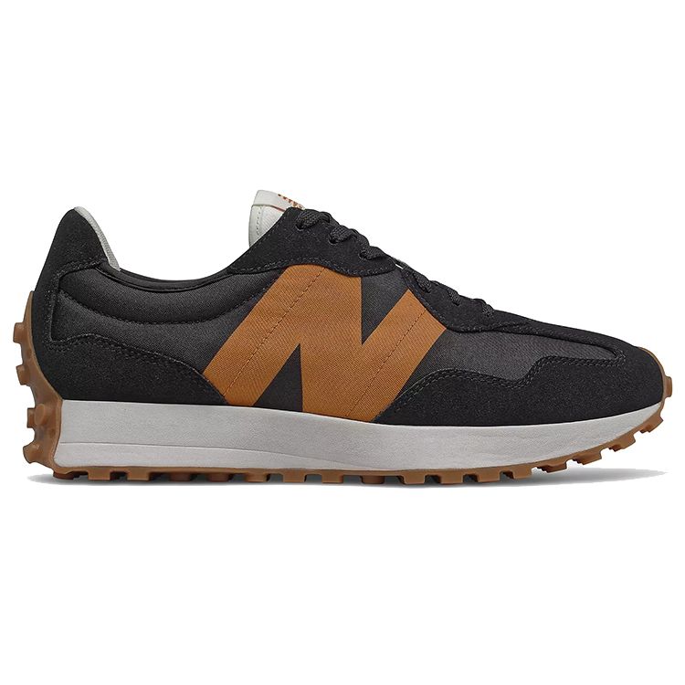 New Balance 327 Black Orange Unisex Sneakers MS327HN1