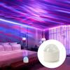 LED Light Starlight Projector USB Powered Colorful Light Northern Lights Projector Water Ripple Effect Iridescent Light