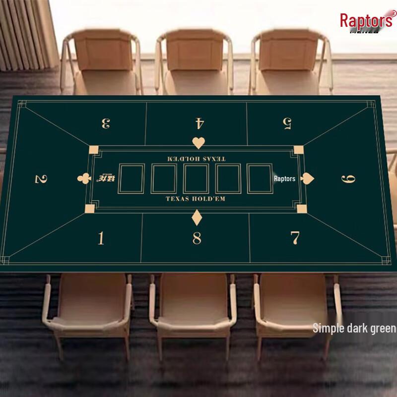 

Fierce Dragon Texas Hold em Poker Table Mat