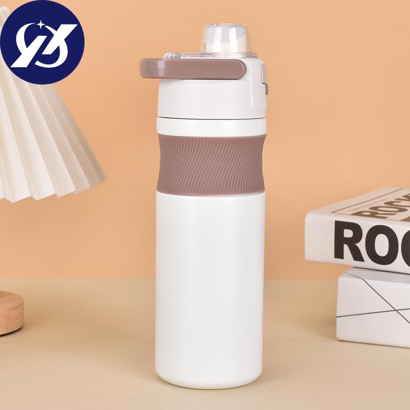 Nový 304 nerezový odrážecí kryt vakuový pohár pro studenty Venkovní přenosný přenosný sportovní pohár