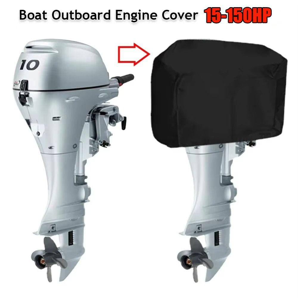 Anti-scratch Motor Engine Boat Cover 210D Oxford Cloth Paddle Hoist Cover New Waterproof Cover