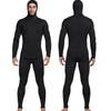 Mens 1.5mm 3mm Neoprene Wetsuit Set Two-Piece Diving Suit Snorkeling Swimming Water Sports Spring Fall
