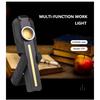 Rechargeable LED+COB Work Light Portable Magnetic Folding USB Charging Handheld Flashlight