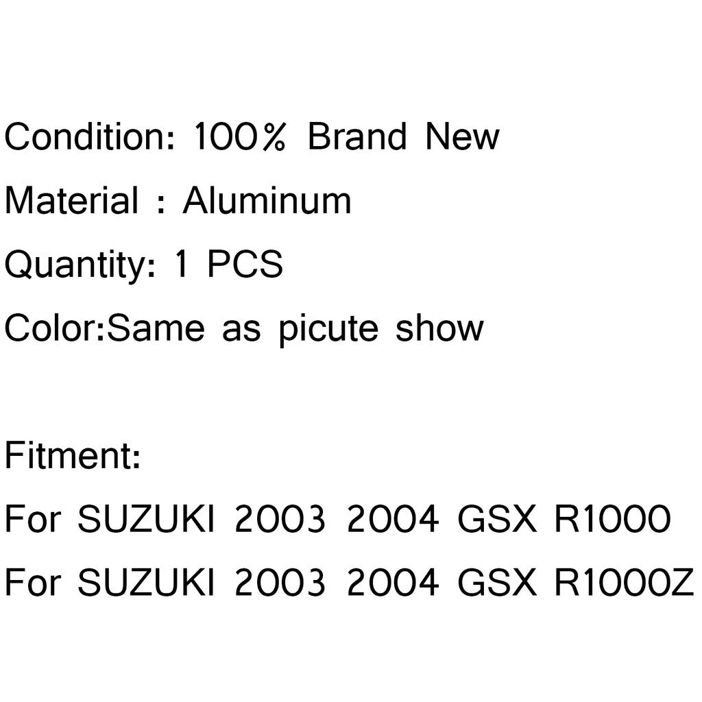 Aluminum Cooler Cooling Radiator For SUZUKI 2003 2004 GSXR1000/ GSXR1000Z