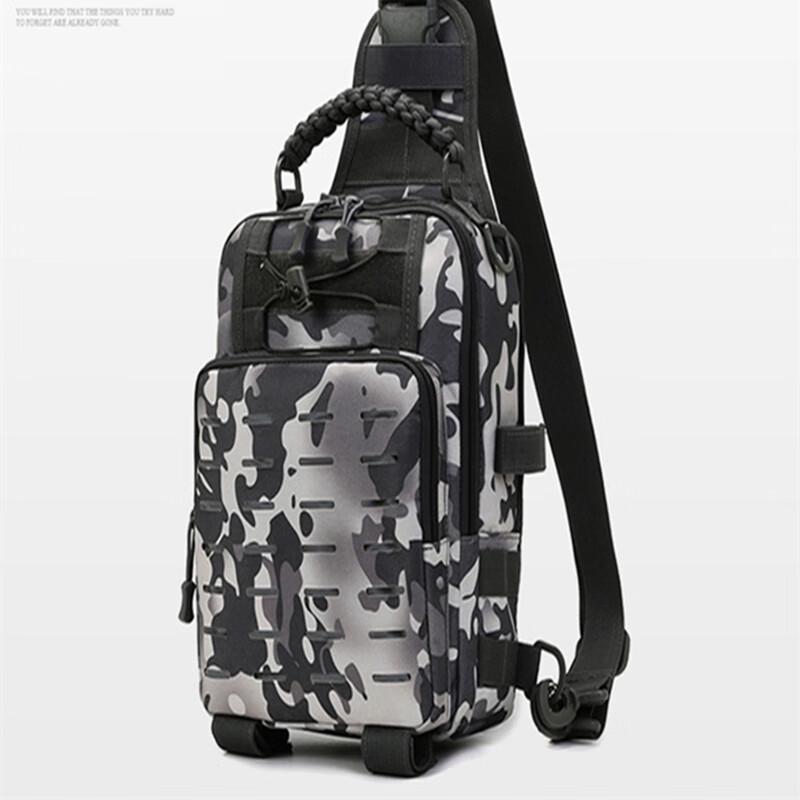 Men's Multi-functional Lure Fishing Chest Bag
