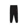 Li Ning Sports Trendy Collection Knitted Sweatpants Men's Black AKLR851-1