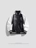American PU leather jacket men's jacket spring and autumn new stand-up collar locomotive clothing versatile trend explosive jacket men