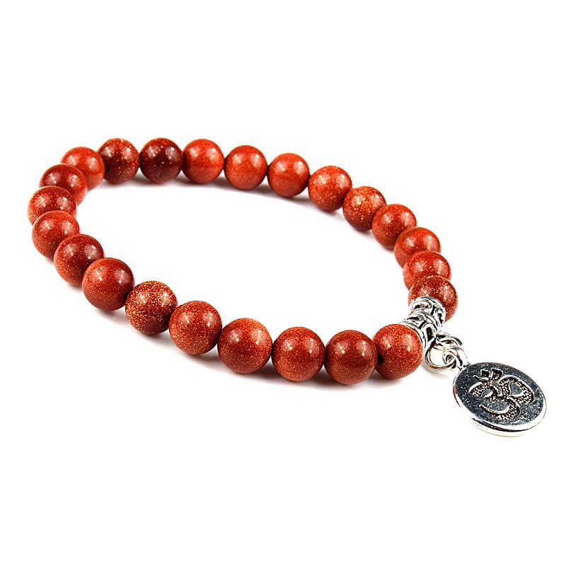 European American Cross-Border Yoga Bracelet: Volcanic Stone, Sea Wave, Starfish, Lotus Pendant