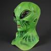 Green Alien Latex Mask Halloween Cosplay Horror Party Prop Costume Events