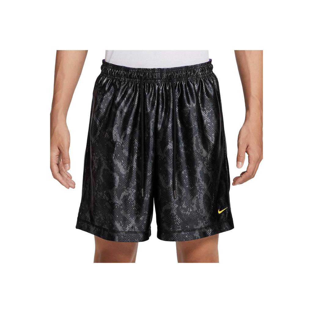 Nike Spodenki koszykarskie męskie Dri-FIT Standard Issue Kobe Dwustronny Design Odprowadzające Pot Dzianinowe Oddychające Czarne FZ0933010